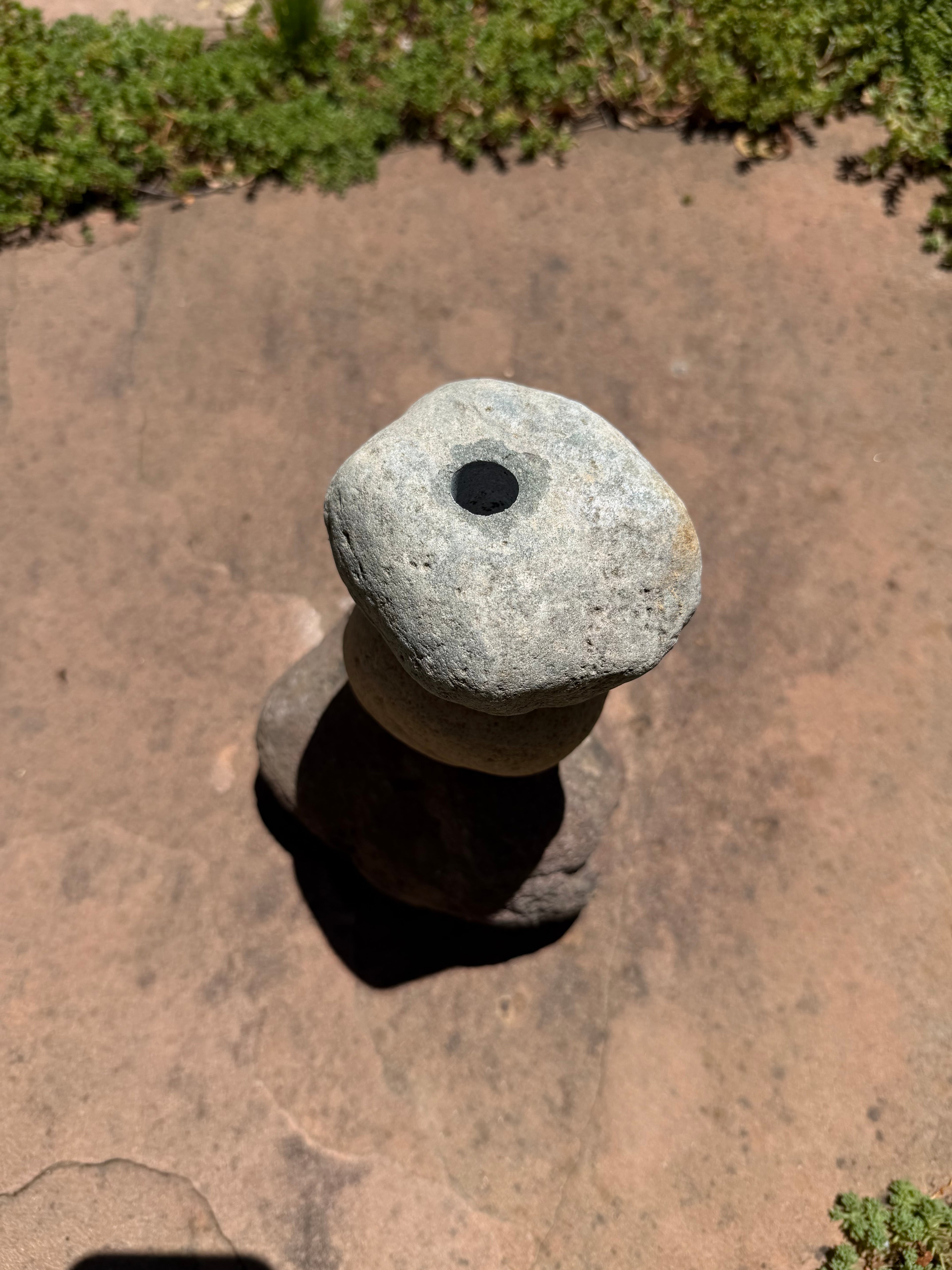 Natural Rock Stack Fountain Stones — 6"wide x9" tall