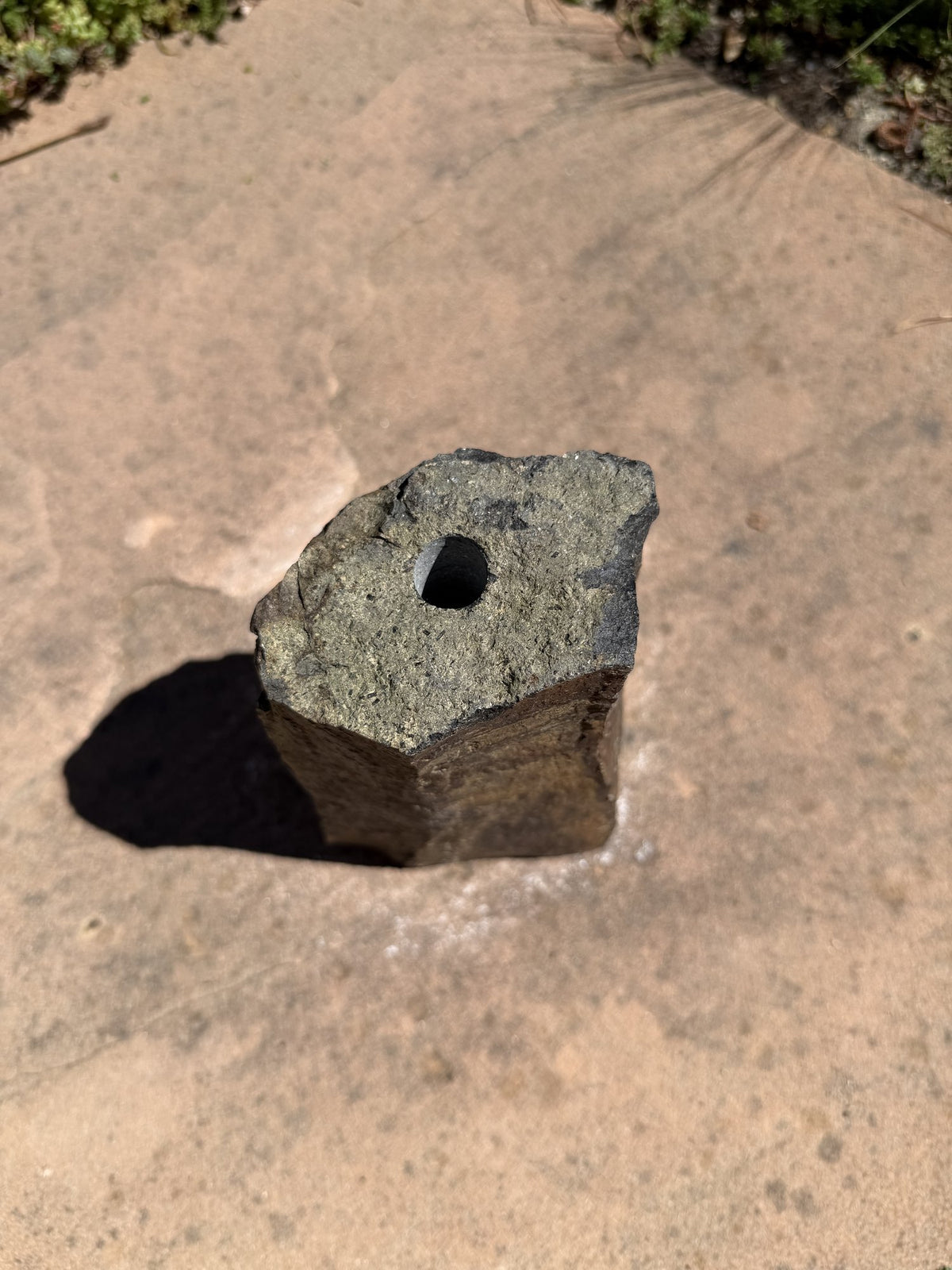 Basalt Mini Column Fountain Stone - 5"x7-1/2" Tall