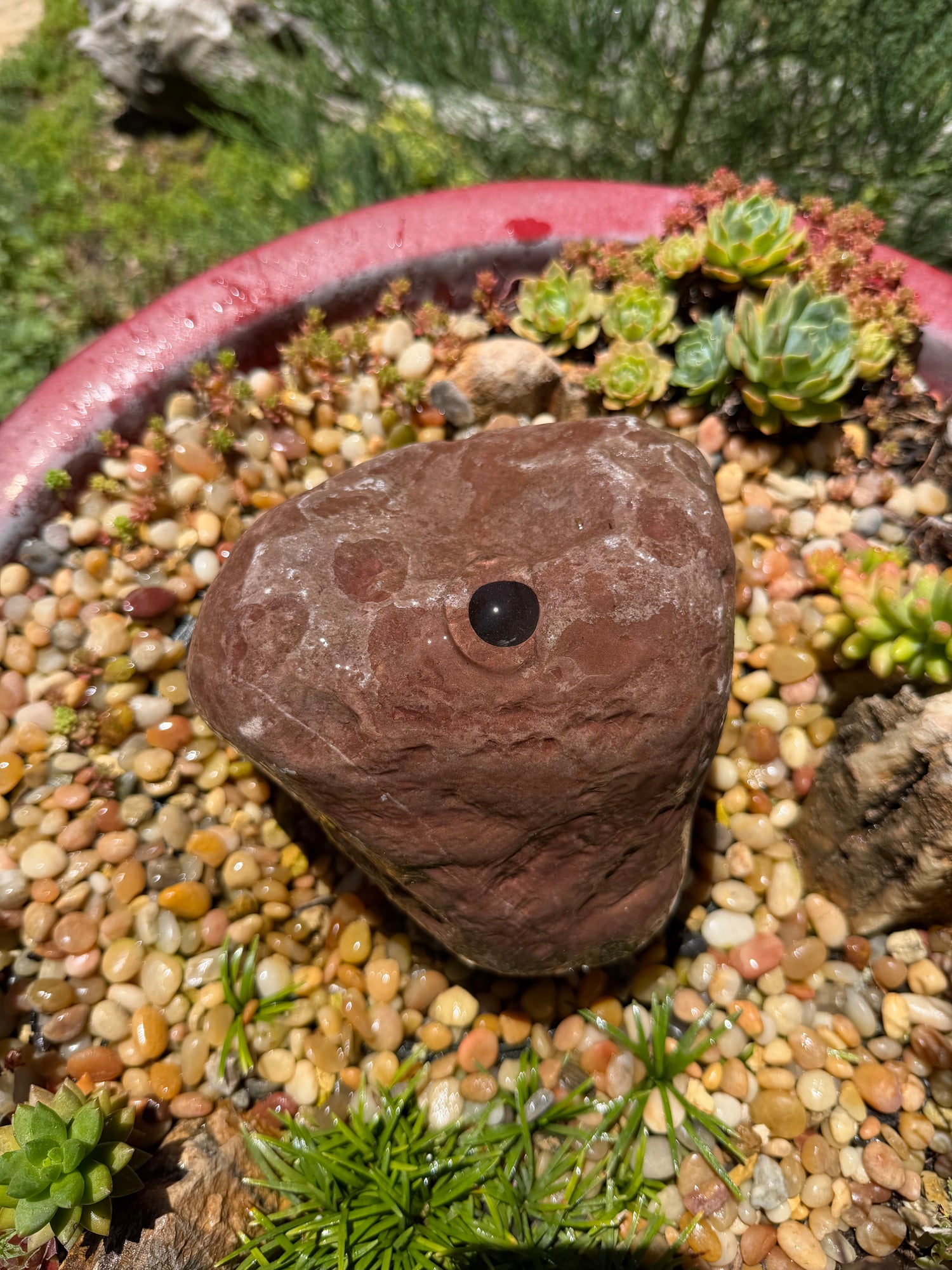 Natural Fountain Stone — 7"x5-1/2"high