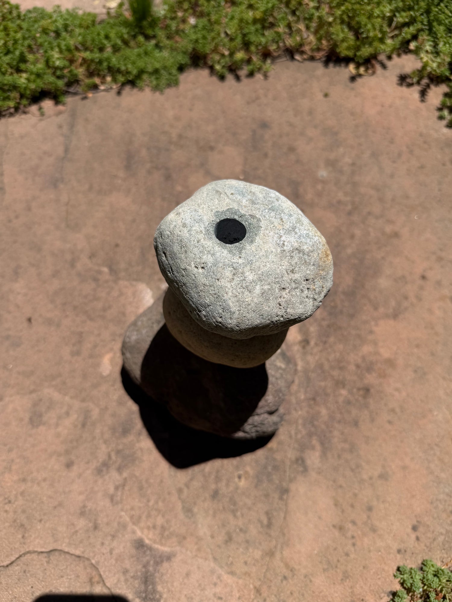 Natural Rock Stack Fountain Stones — 6"wide x9" tall